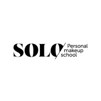 SOLO personal makeup school logo - Similar company to Make-Up Institute Prague
