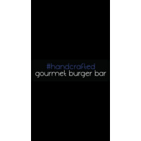 #handcrafted gourmet burger bar logo - Similar company to Mayberry Diner