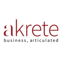 Akrete: Business, Articulated logo - Similar company to Aec Advisors.Ai
