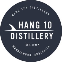 Hang 10 Distillery logo - Similar company to Megapinkfire