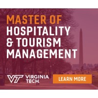 Virginia Tech MSBA Hospitality and Tourism Management logo - Similar company to Center For Business Analytics, Pamplin College Of Business