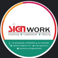 Sign Work logo - Similar company to Muto Live