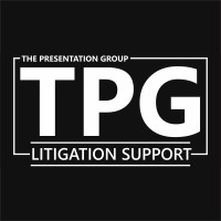 Presentation Group logo - Similar company to Iconographics | Visualization For Litigation