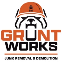 GruntWorks Junk Removal and Demolition logo - Similar company to Camo Crew Responsible Junk Removal