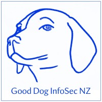 Good Dog InfoSec NZ logo - Similar company to The Dog Rescue Project