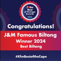 J&M Famous Biltong logo - Similar company to Biltong Boss & Jerky Boss