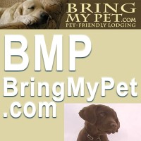 BringMyPet.com - Marketing Service for Pet Friendly Lodging Pet Services Pet Care Pet Travel logo - Similar company to Petcom Inc