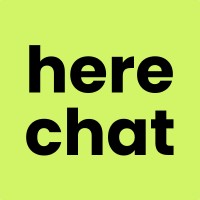 Herechat logo - Similar company to Atomai