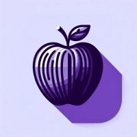 Purple Apple logo - Similar company to Pave Nue®