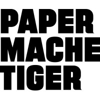 Paper Mache Tiger logo - Similar company to Wags & Whiskers