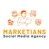Marketians Social Media Agency logo - Similar company to Techtop Global - Digital & Social Media Marketing Agency.