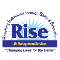 RISE Life Management Services logo - Similar company to Pyramid Health And Social Care Association (Phasca)