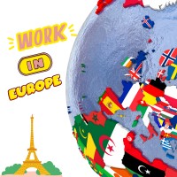 Work In Europe logo - Similar company to Nibbleandpixel