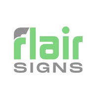 Flair Signs logo - Similar company to Vans Northwest Ltd