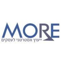 MORE : Strategic business consulting-יעוץ אסטרטגי לעסקים logo - Similar company to הגשמה - יעוץ עסקי אסטרטגי