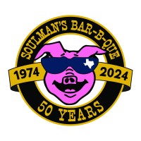 Soulman's Bar-B-Que logo - Similar company to Loud Otter, A Fractional Cmo Agency