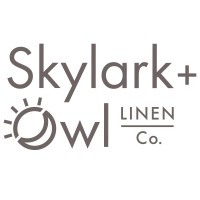 Skylark+Owl Linen Co logo - Similar company to Tuck Bedding
