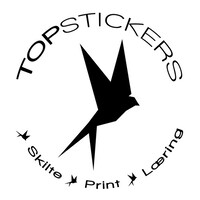 Topstickers logo - Similar company to Brandnow Aps