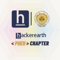 Hackerearth Pdeu Chapter