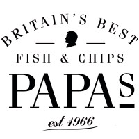 Papa's Fish And Chips logo - Similar company to Millers Fish & Chips