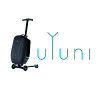 uYuni - The Scooter Suitcase logo - Similar company to Ekoeasy - Electric Scooter Rental