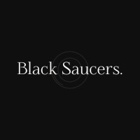 Black Saucers logo - Similar company to Tripletonics
