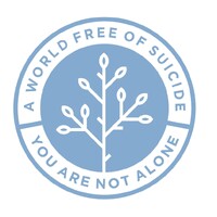 A World Free of Suicide logo - Similar company to The Unbroken Place With Eddy Paul Thomas Podcast