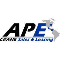 APE Crane Sales & Leasing logo - Similar company to Mcpools, Inc - Pool Heaters & Pool Equipment Sales & Installation