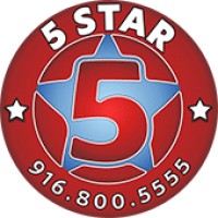5 star plumbing USA logo - Similar company to Grassroots Plumbing