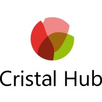 Cristal Hub | Coworking & Accompagnement Post-Création logo - Similar company to Visuelle.Be ✏️ ✨ Facilitatrice En Communication Visuelle