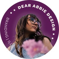 Dear Abbie Design logo - Similar company to Pilot Mountain Creative