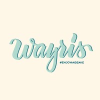 Wayris - Edible Cups logo - Similar company to Spoon It! Edible Cookie Dough