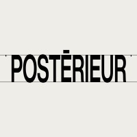 Postérieur logo - Similar company to Textile Concept