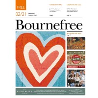Bournefree Magazine logo - Similar company to Interview With A Foster Kid - Podcast