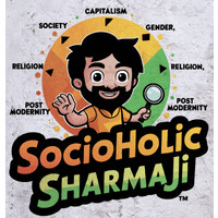 Socioholic Sharmaji logo - Similar company to The Indology Academy