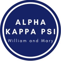 AKPsi-Omega Chapter | William & Mary logo - Similar company to William & Mary Data Science