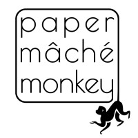 Paper Mache Monkey logo - Similar company to Glo Studio