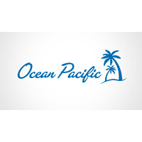 Ocean Pacific logo - Similar company to Pure Steeps Beverage