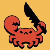 Aggro Crab logo - Similar company to Landfall Games