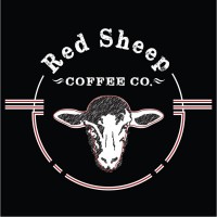 Red Sheep Coffee Co. logo - Similar company to Grumpy Goat Coffee Company