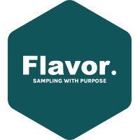 Flavor. Sampling with Purpose logo - Similar company to The Sampling Project