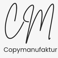 Copymanufaktur - Copywriter & Ghostwriter logo - Similar company to Jeffrey Gnade