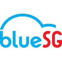BlueSG logo - Similar company to Helloride