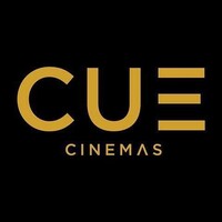 Cue Cinemas logo - Similar company to M² Solutions