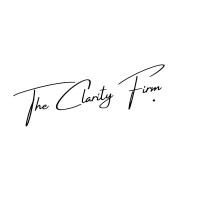 The Clarity Firm logo - Similar company to When She Speaks
