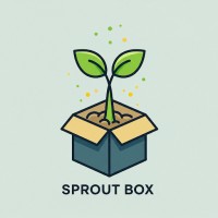 Sprout box logo - Similar company to Rewind Merch