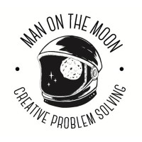 Man On The Moon logo - Similar company to Rodada Films