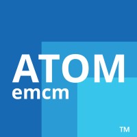 ATOM-EMCM® logo - Similar company to Blue Cyber Computer Infrastructure