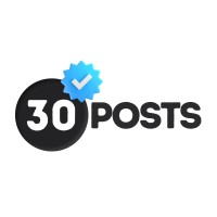 30 Posts logo - Similar company to Rafael Costa Branding