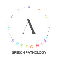 A Speechie Speech Pathology logo - Similar company to Vita Speech Pathology